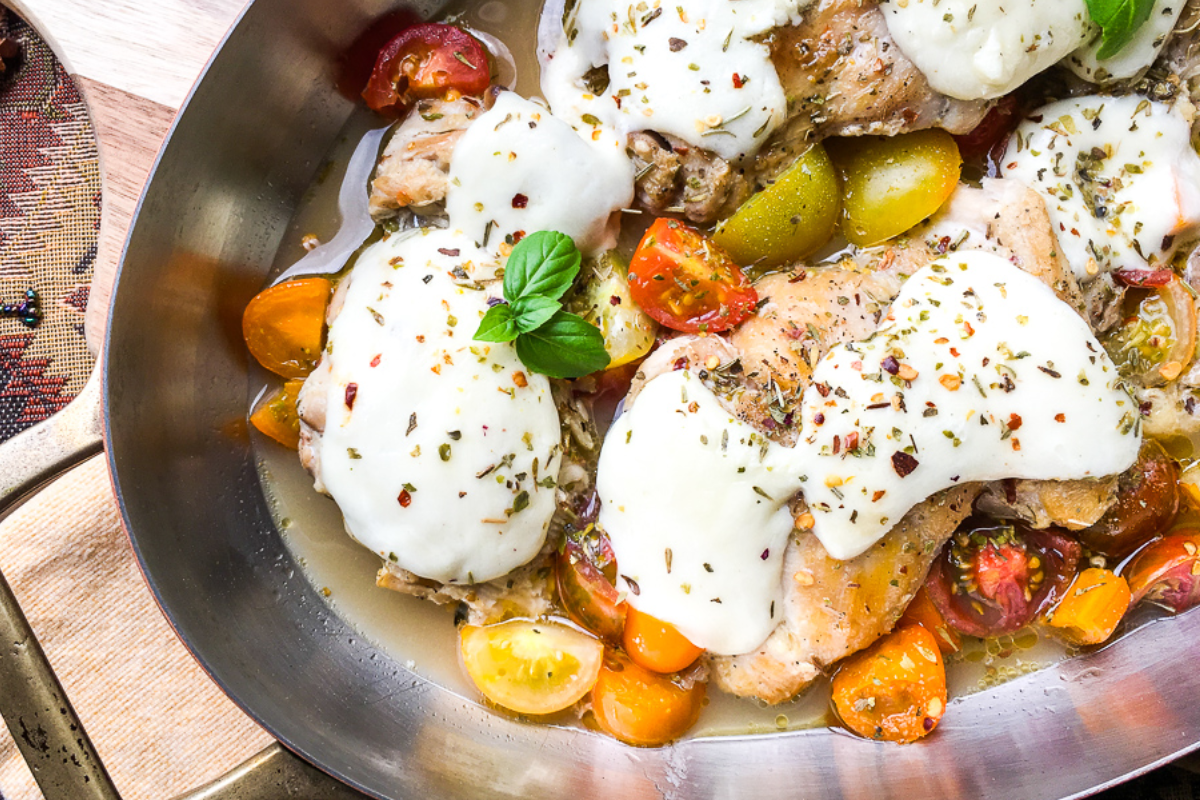 Mozzarella Stuffed Chicken Breast