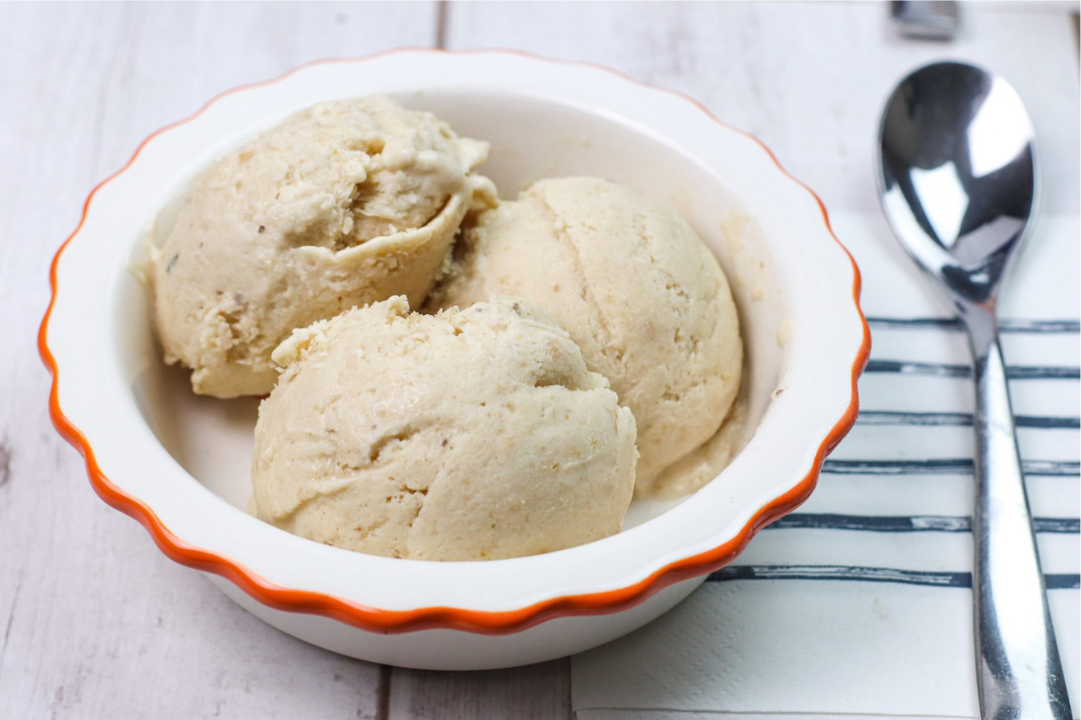 No‑Churn Apple Pie Ice Cream
