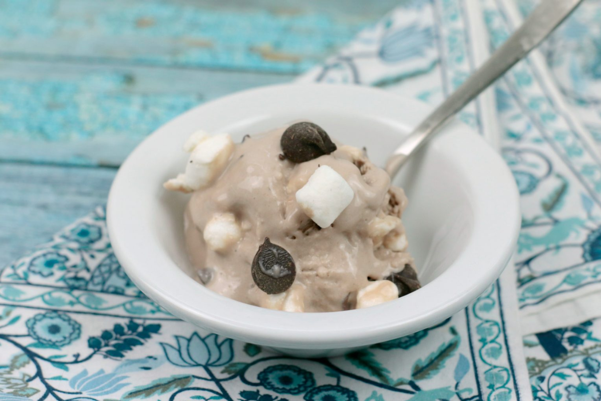 Low‑Calorie Rocky Road Ice Cream