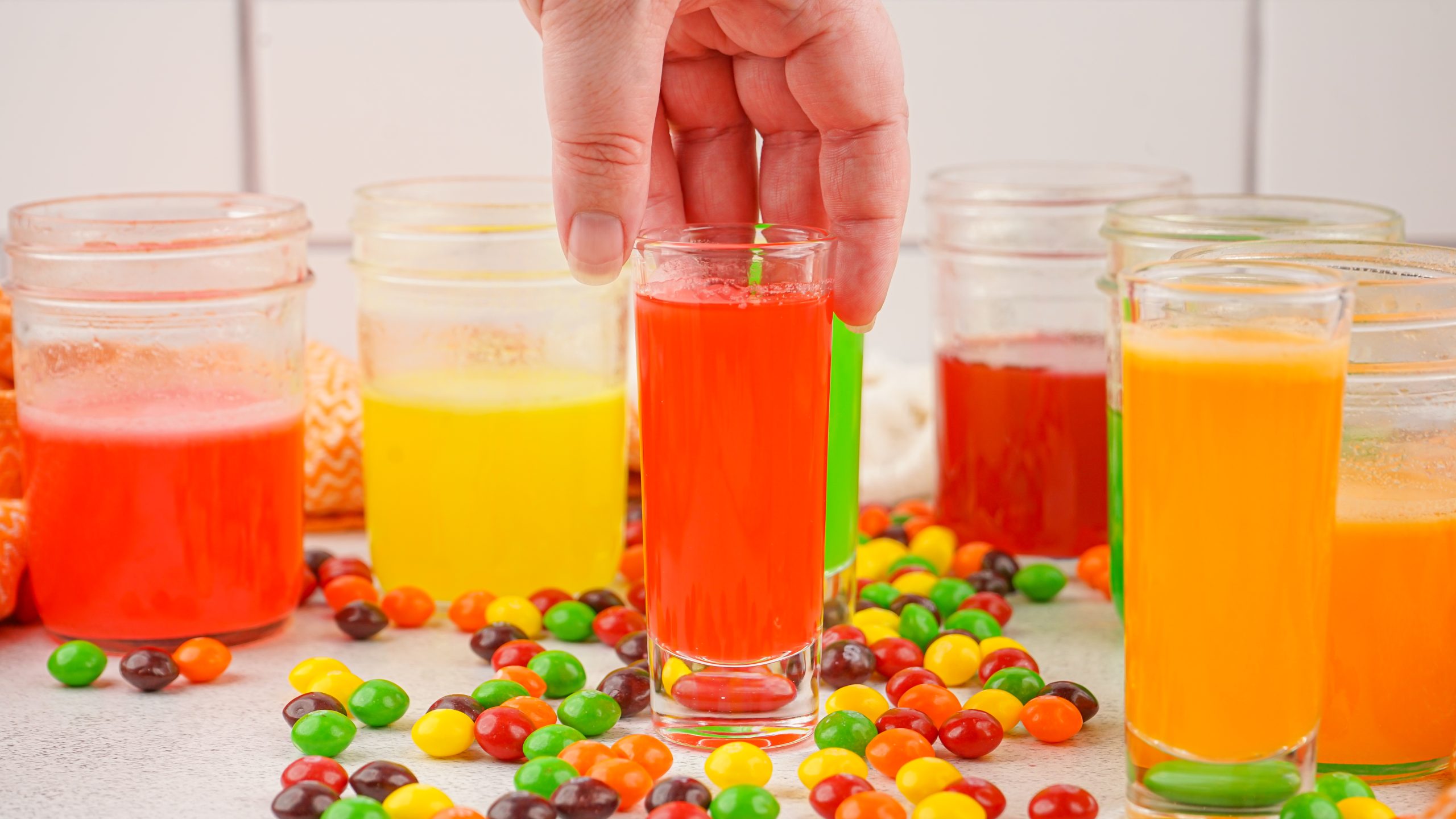 candy vodka by colors