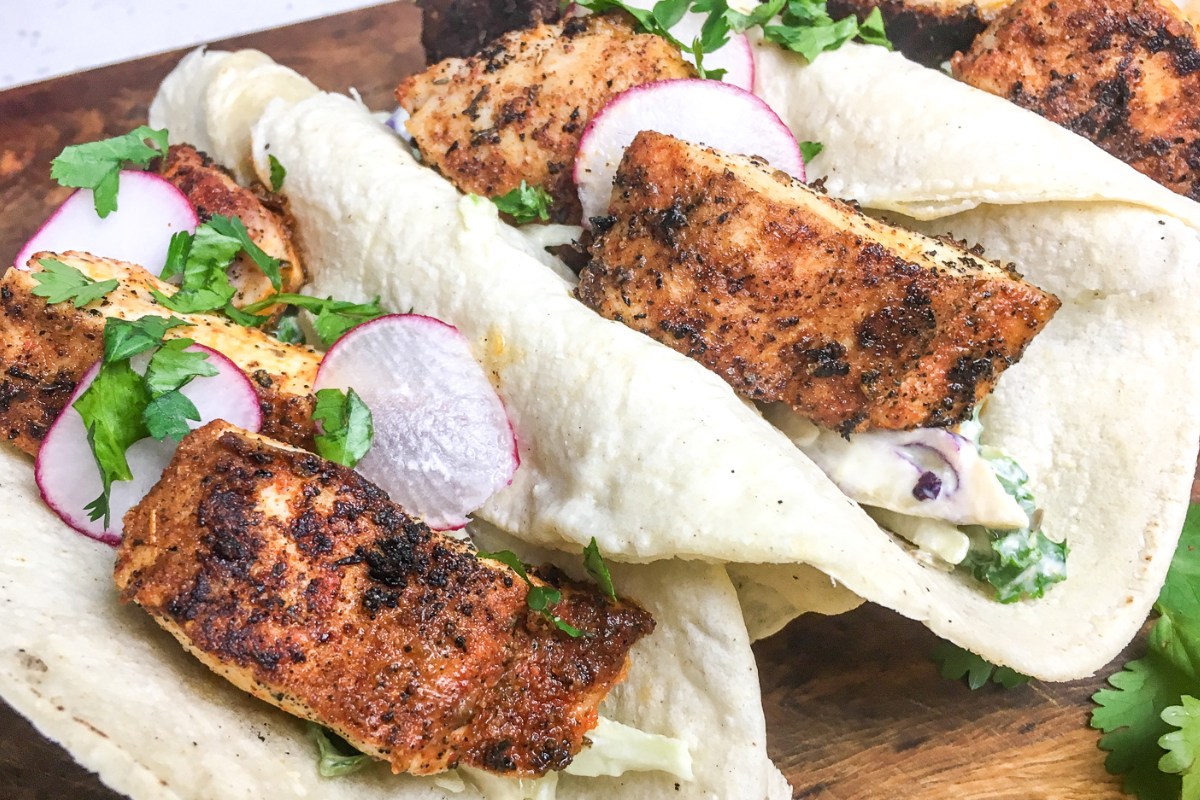 Blackened Fish Tacos