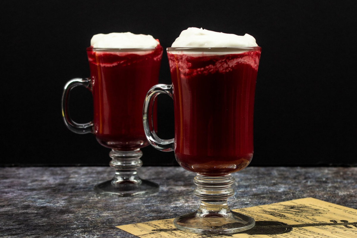 The Best Halloween Red Velvet Hot Chocolate