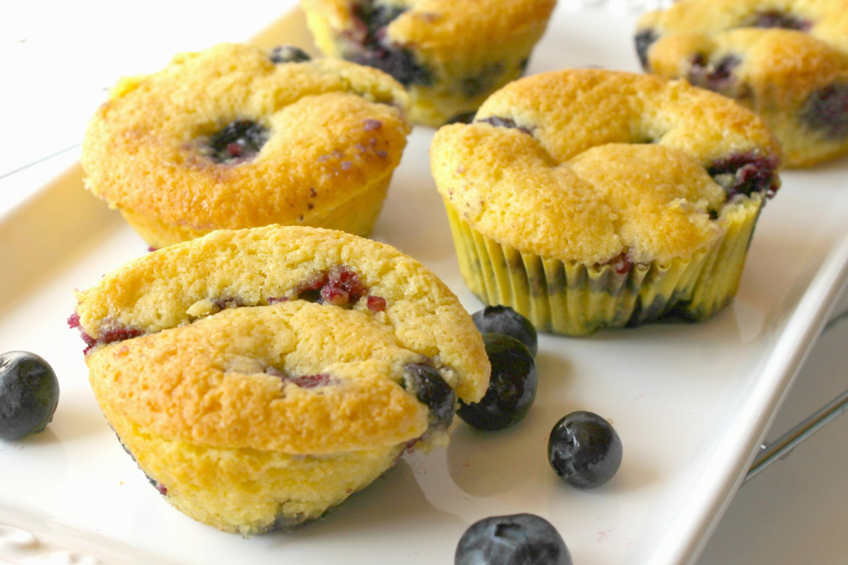 Keto Blueberry Muffins