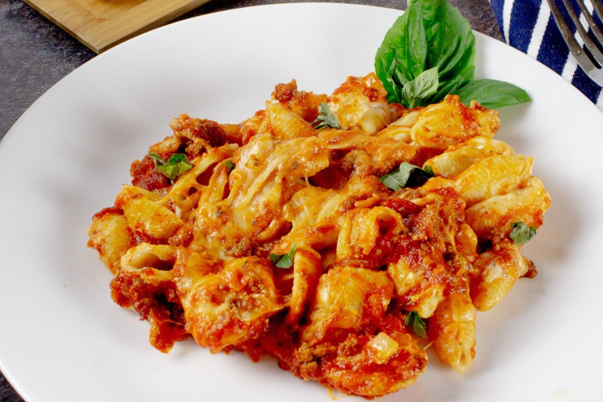 Unstuffed Shells Casserole