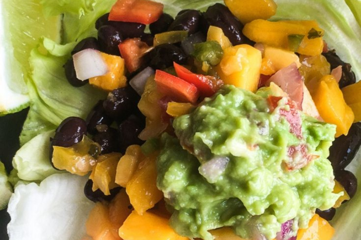 black bean tacos