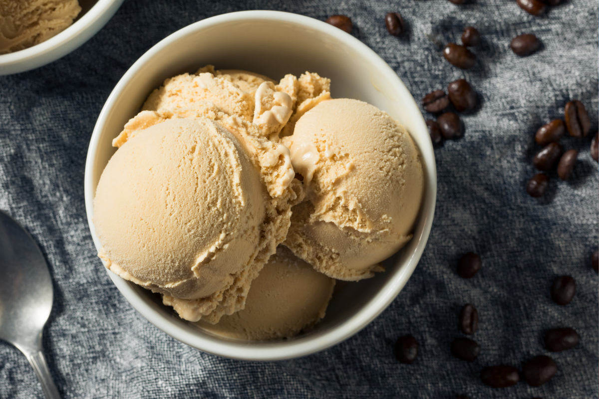 no churn coffee ice cream