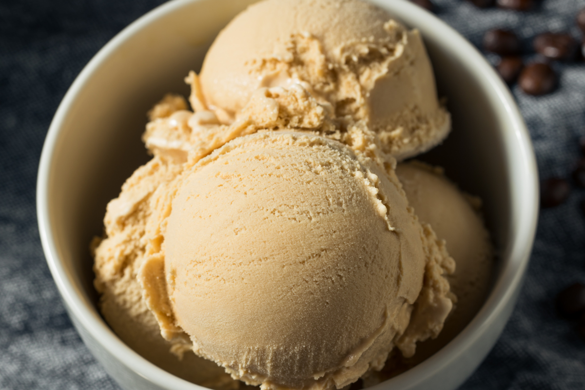 no churn coffee ice cream