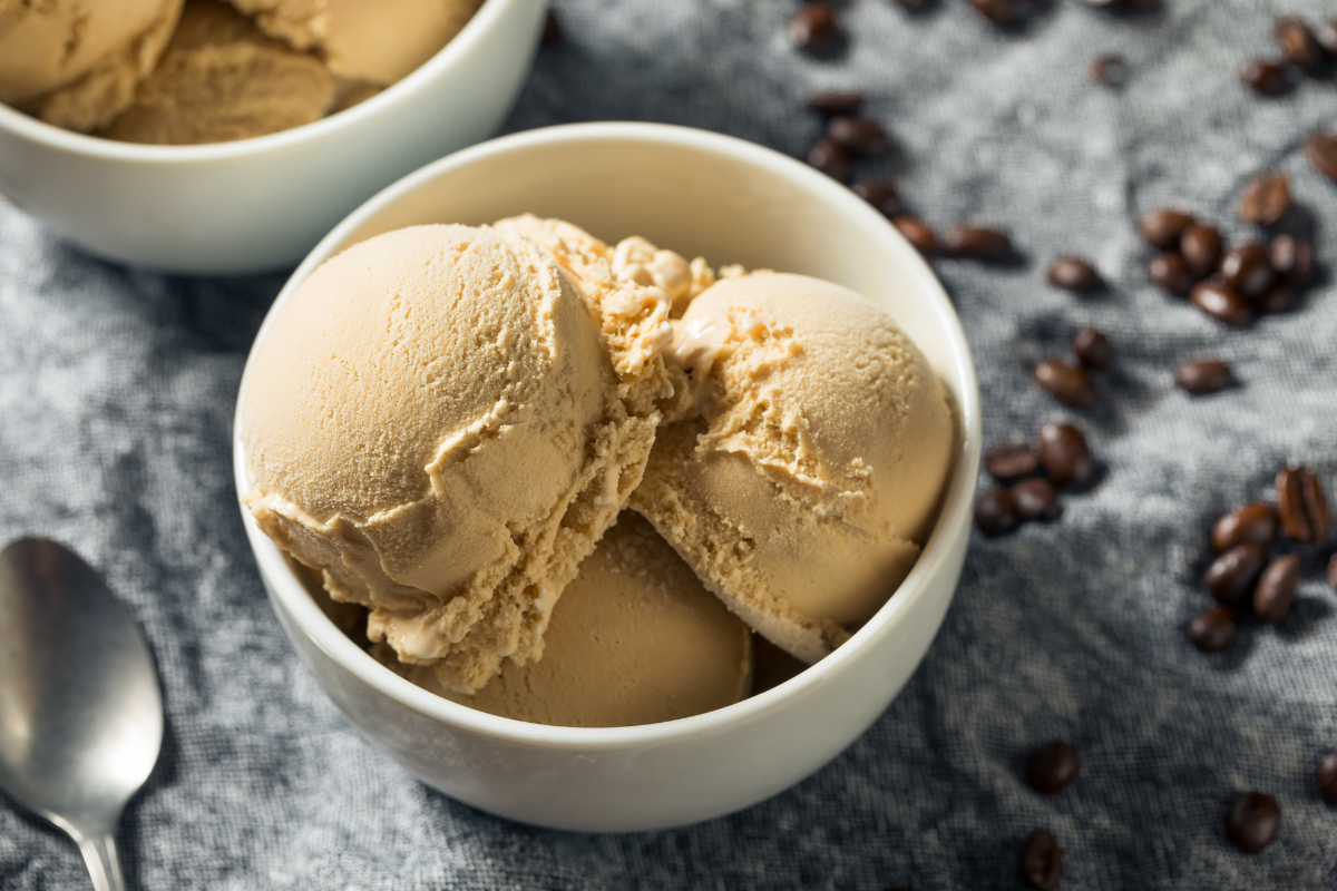 no churn coffee ice cream