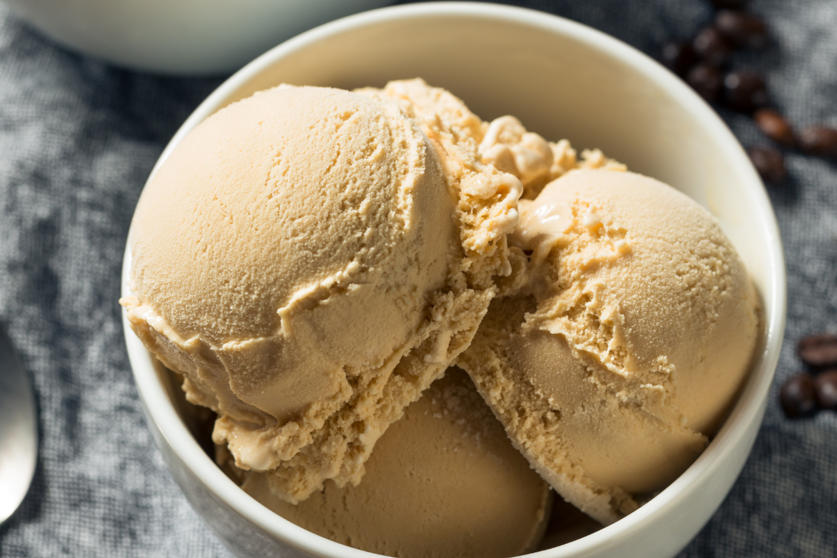 no churn coffee ice cream