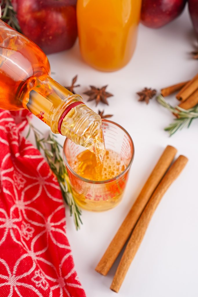 fireball in a shot glass