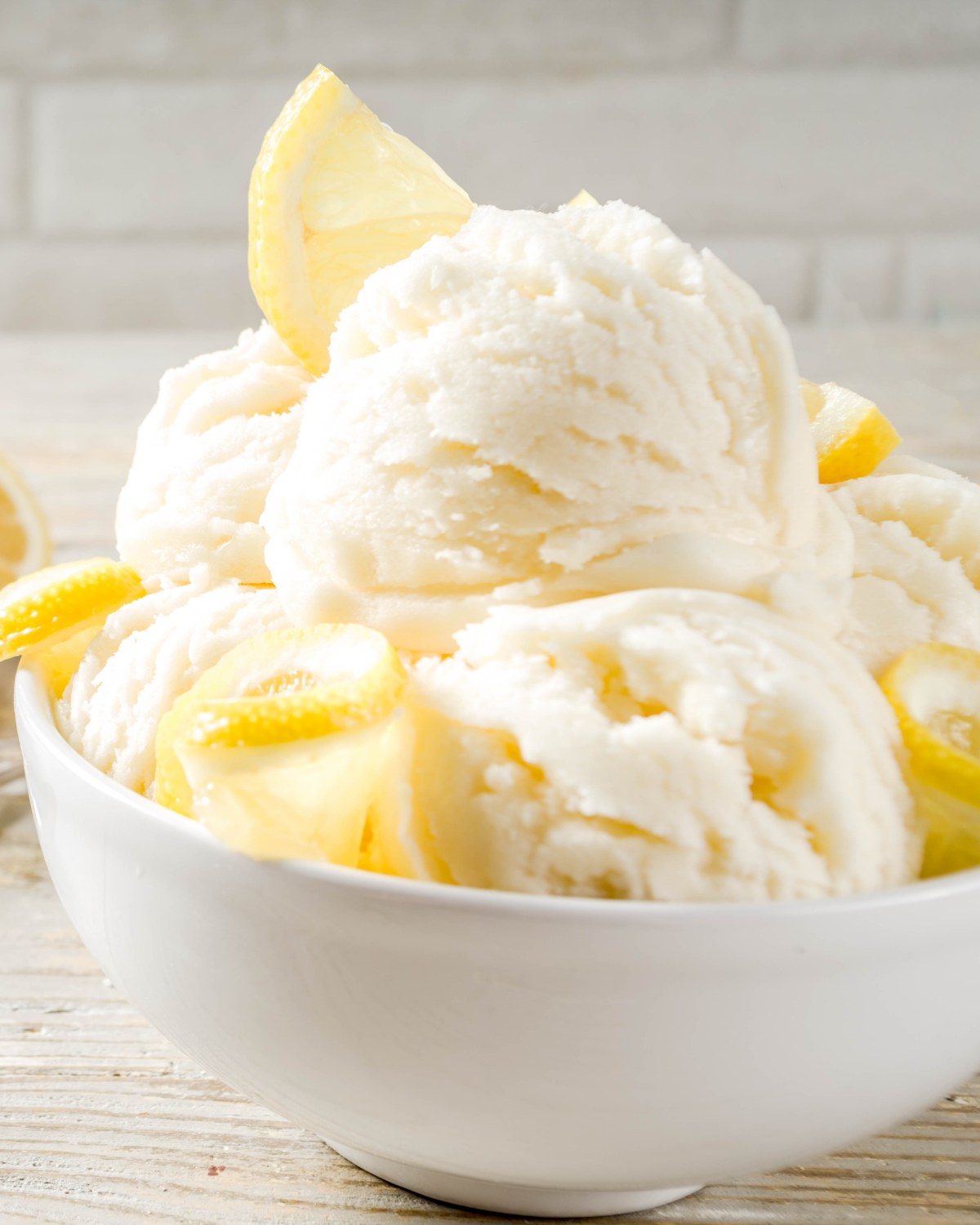 lemon ice cream