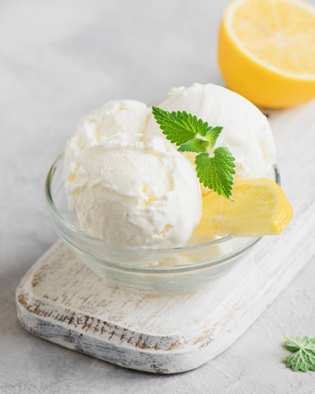 lemon ice cream