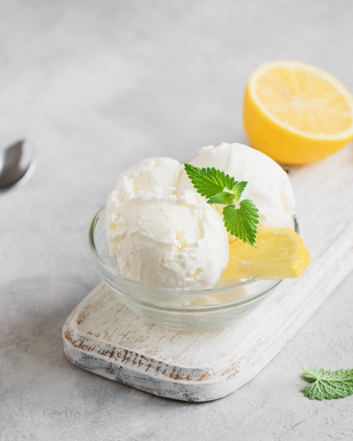 lemon ice cream