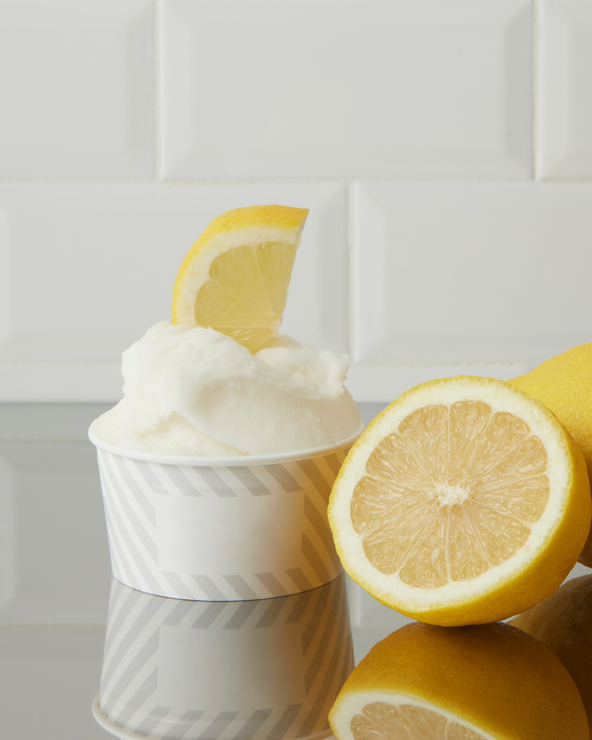 lemon ice cream