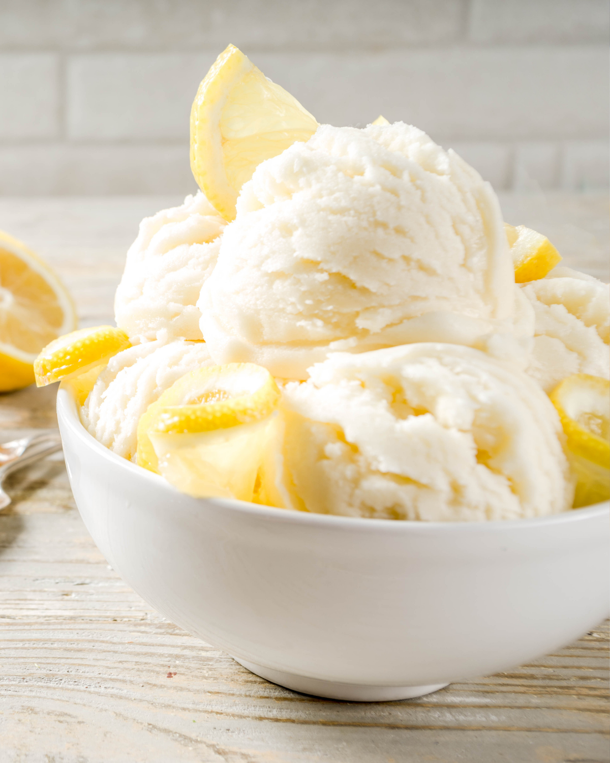 lemon ice cream