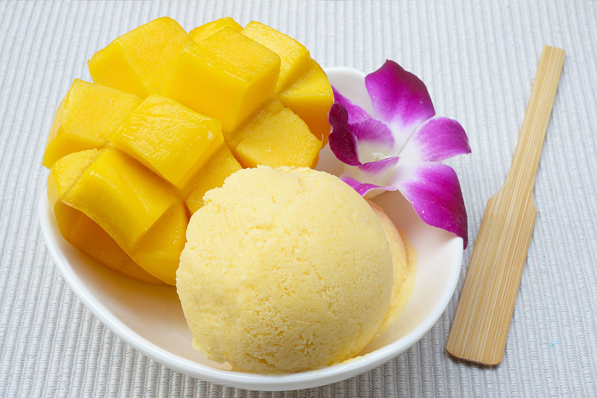 mango ice cream