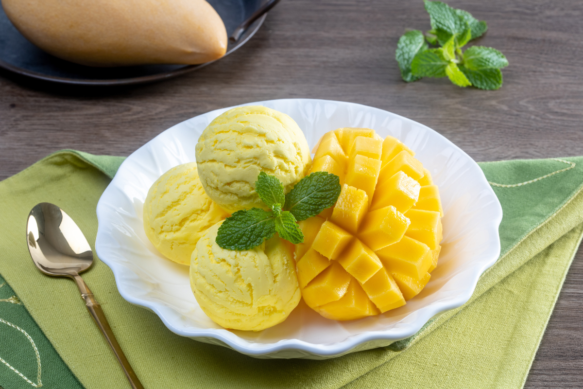 mango ice cream
