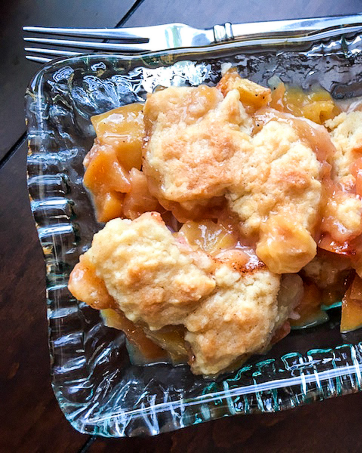 peach cobbler