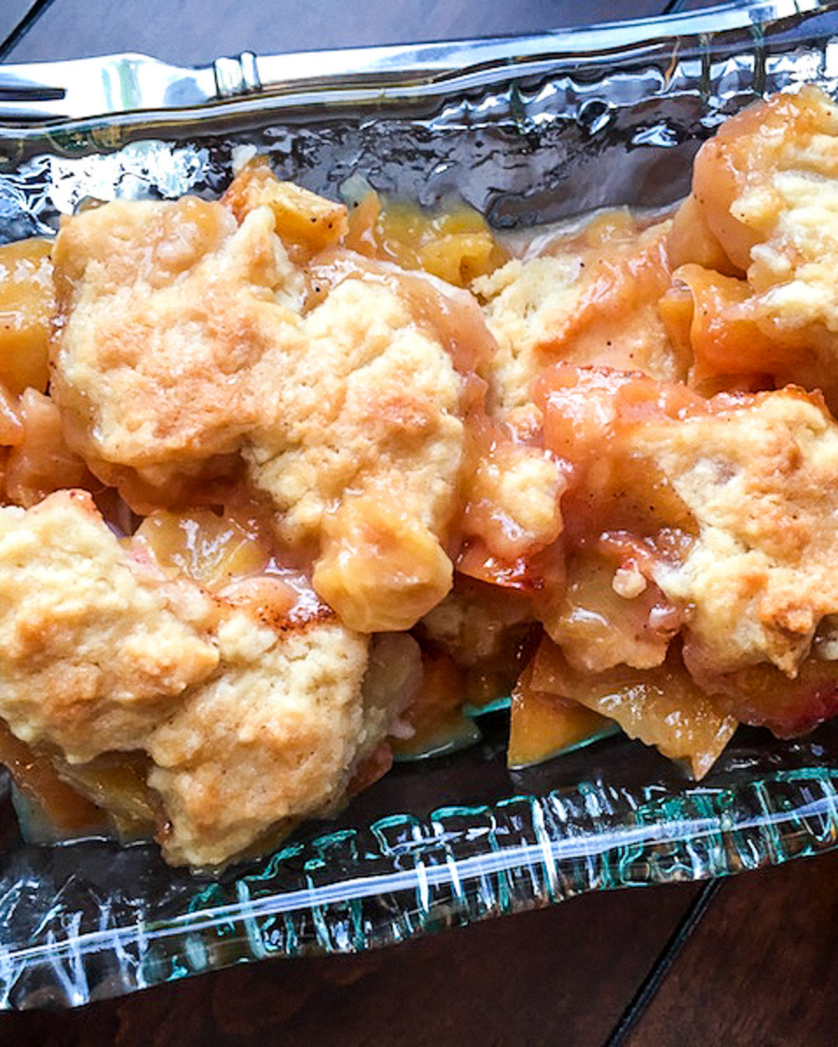 peach cobbler