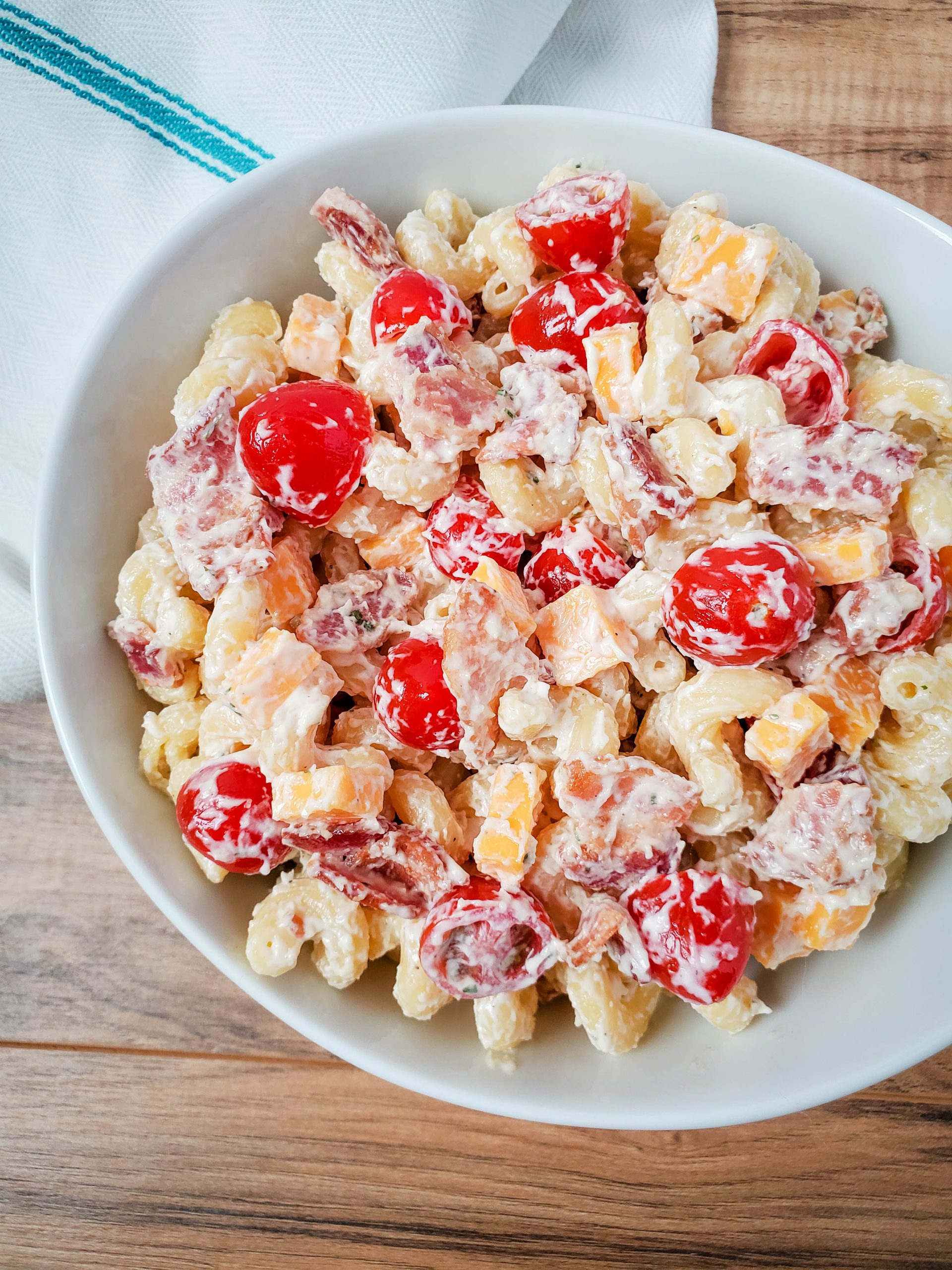 Bacon Ranch Pasta Salad