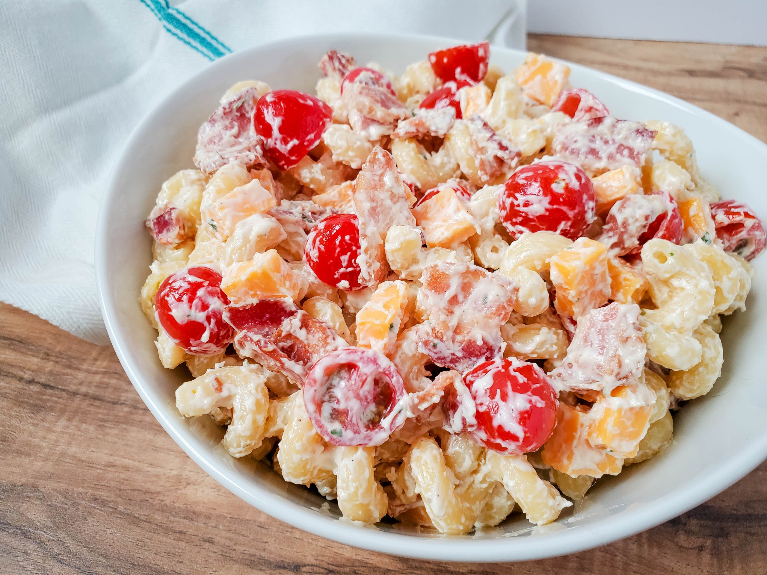 Bacon Ranch Pasta Salad
