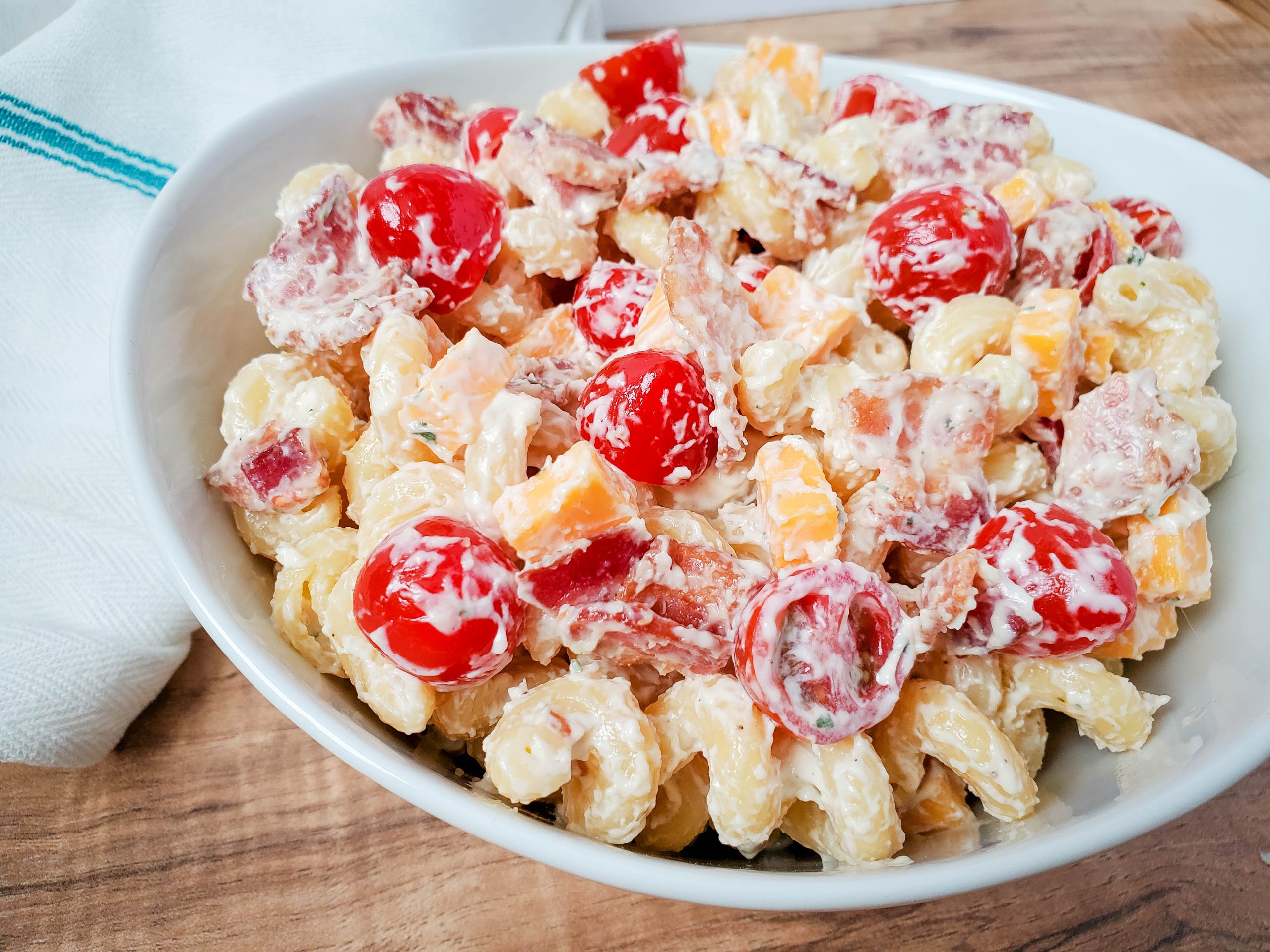 Bacon Ranch Pasta Salad
