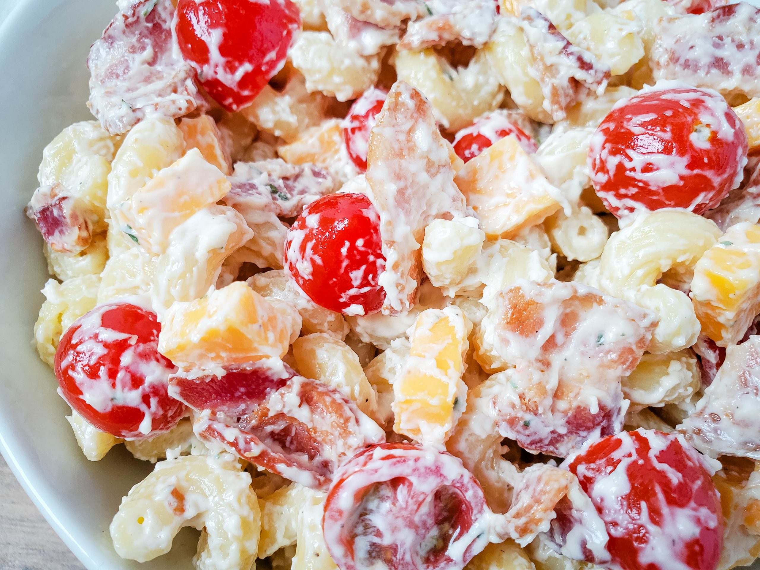 Bacon Ranch Pasta Salad