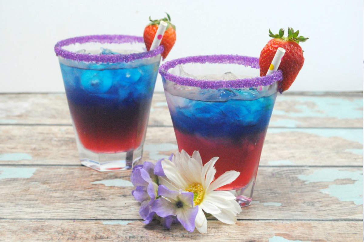 Cheshire Cat Inspired Cocktail