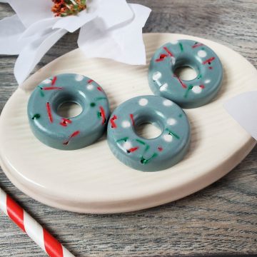 DIY Christmas Wreath Soap