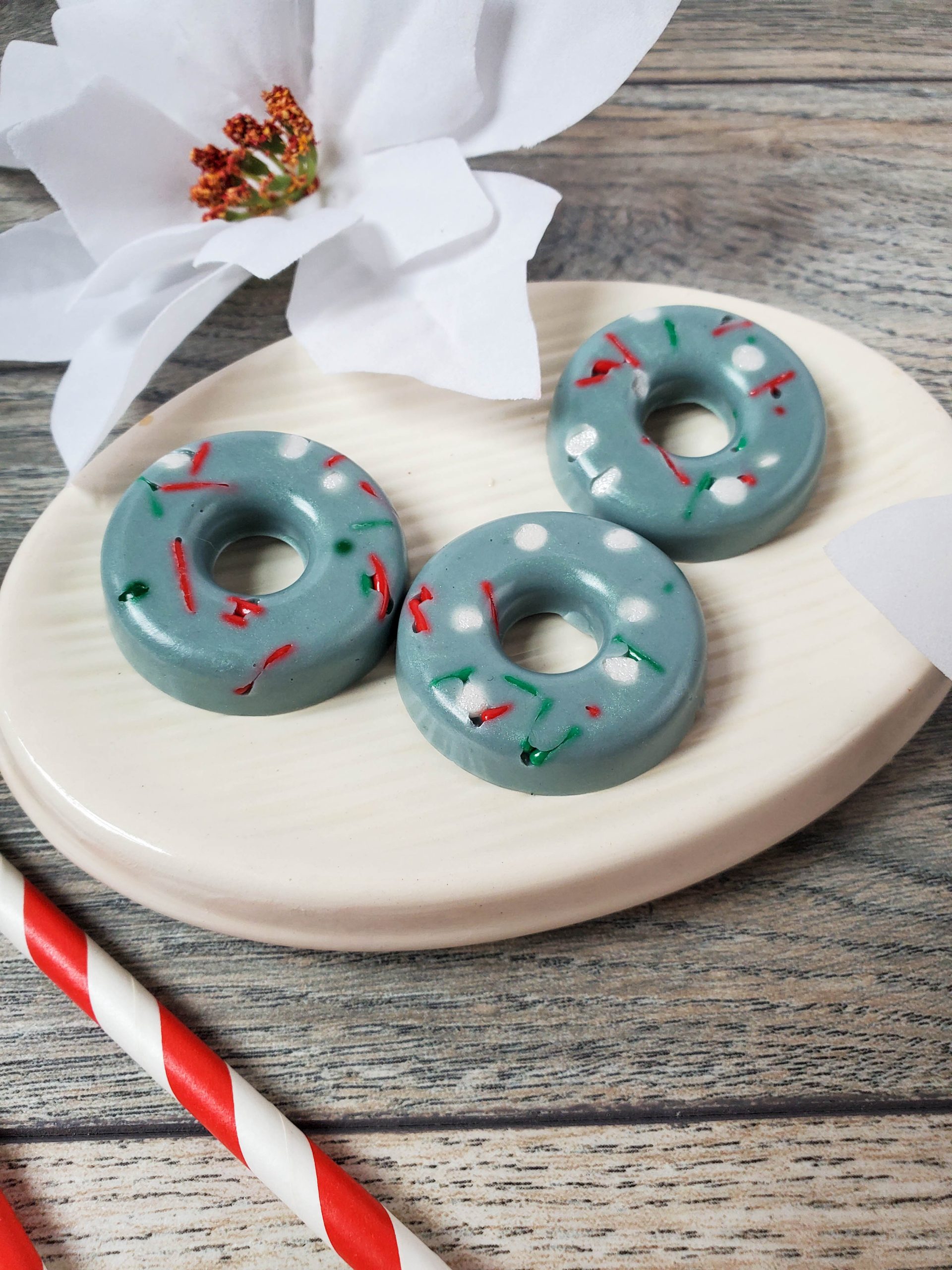 DIY Christmas Wreath Soap