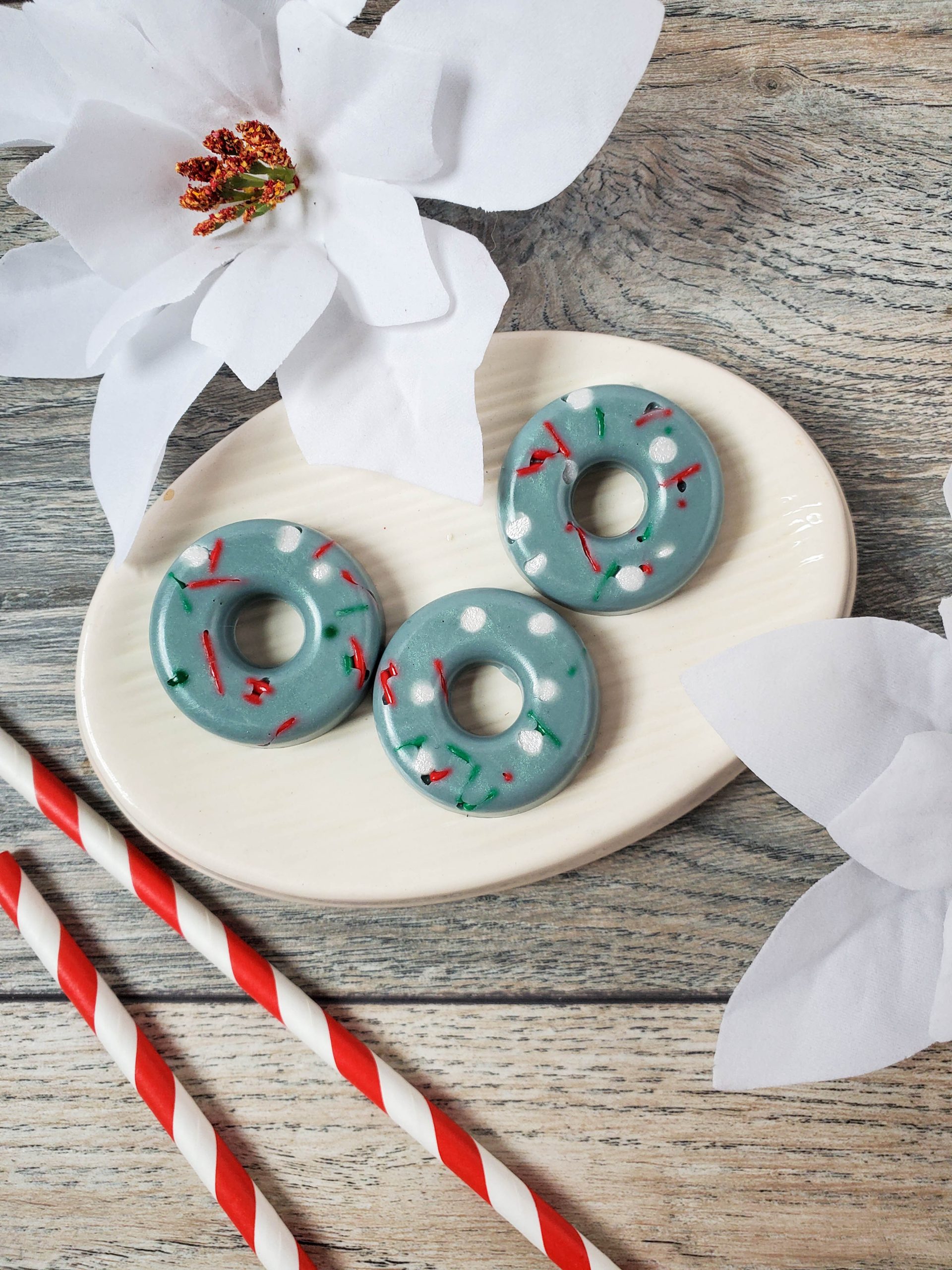 DIY Christmas Wreath Soap