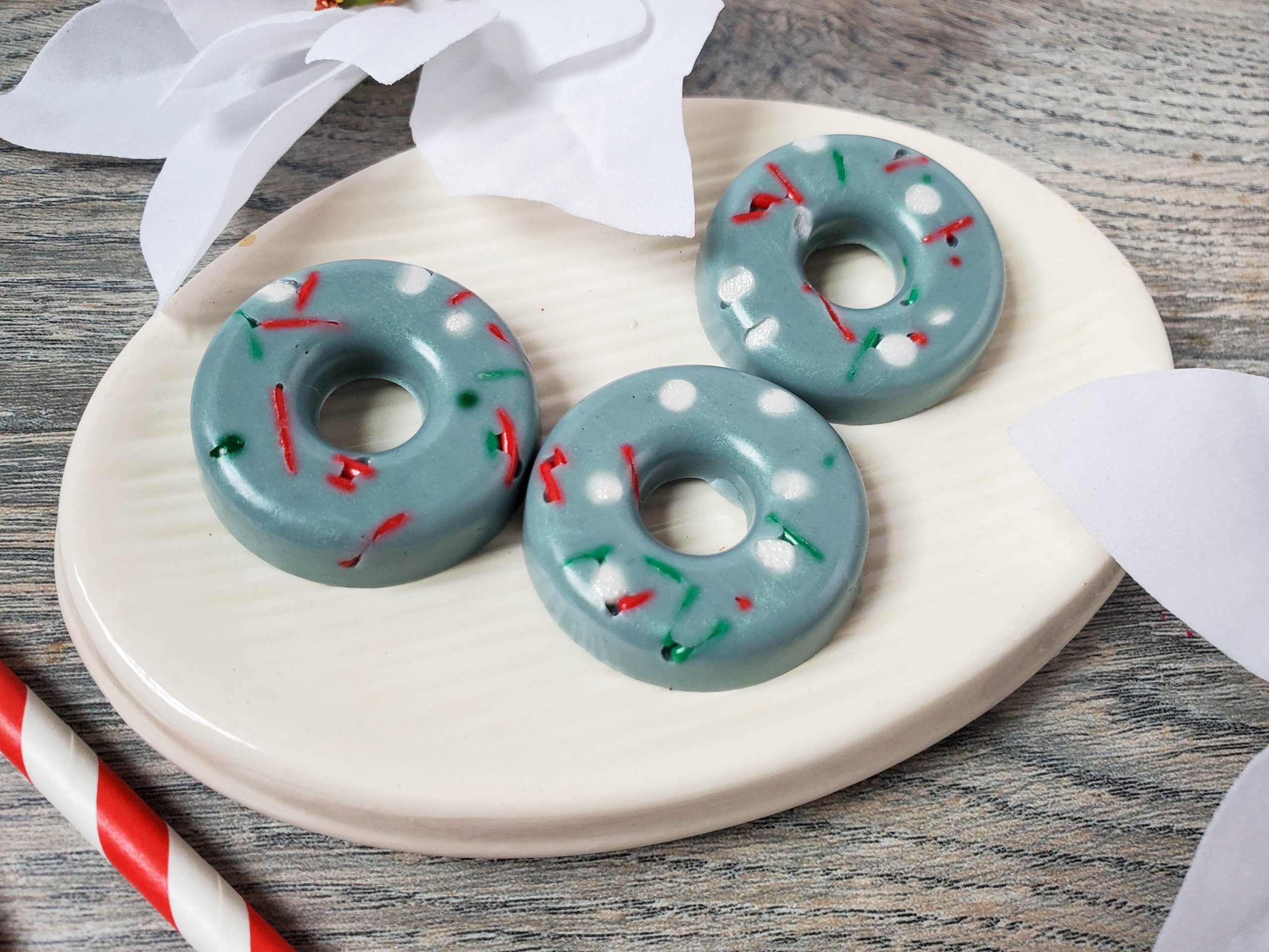 DIY Christmas Wreath Soap