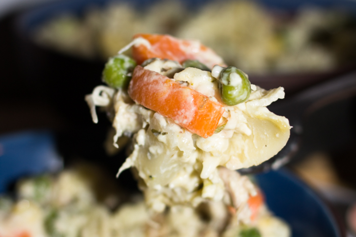 Leftover Turkey Noodle Casserole