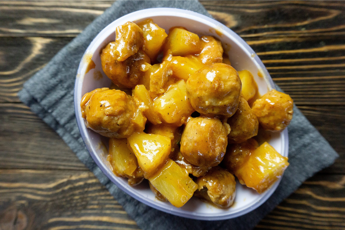 Pineapple Meatballs