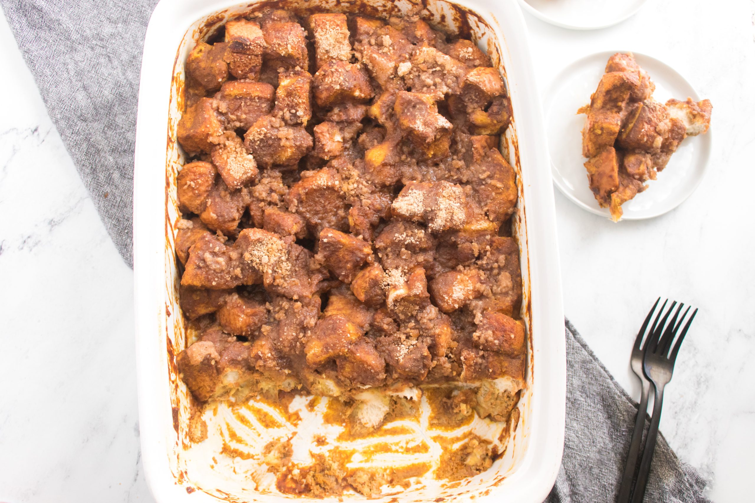 pumpkin french toast casserole