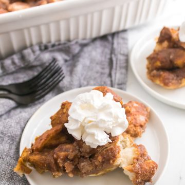 Pumpkin French Toast Bake