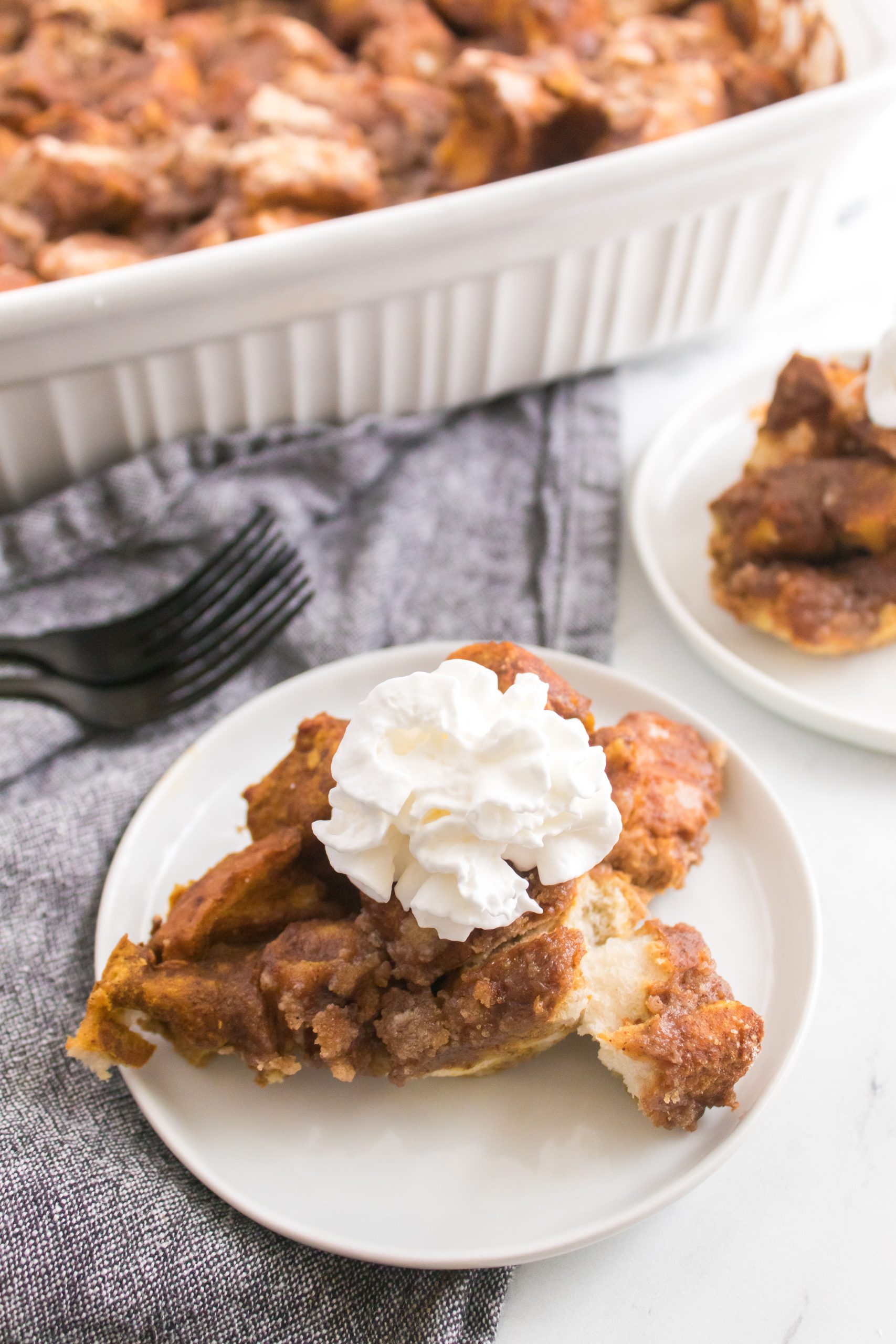 Pumpkin French Toast casserole