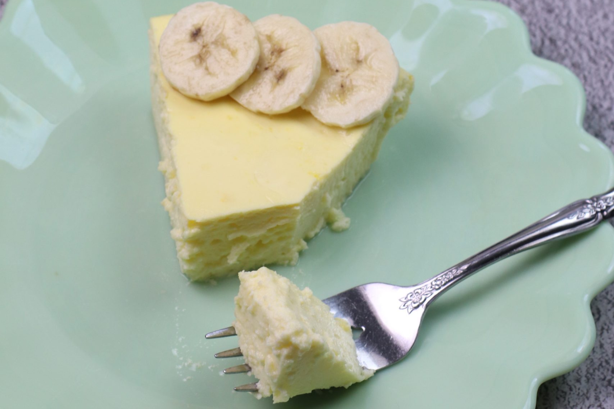 Skinny Banana Pudding Cheesecake