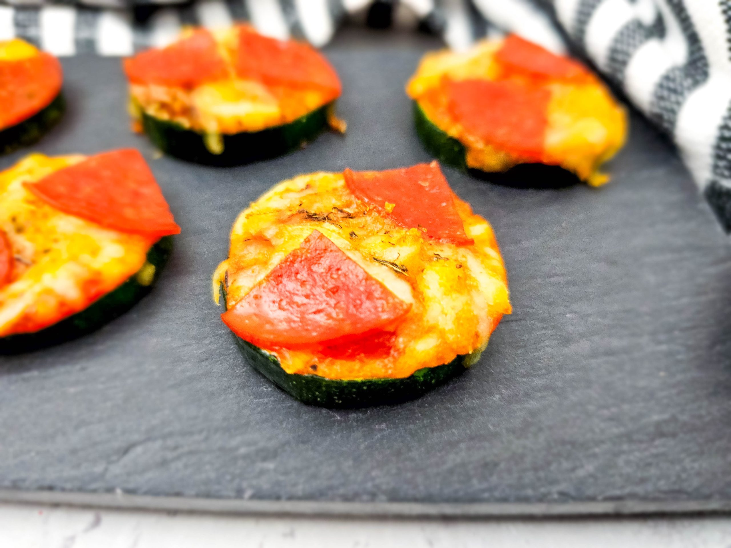 Zucchini Pizza Bites