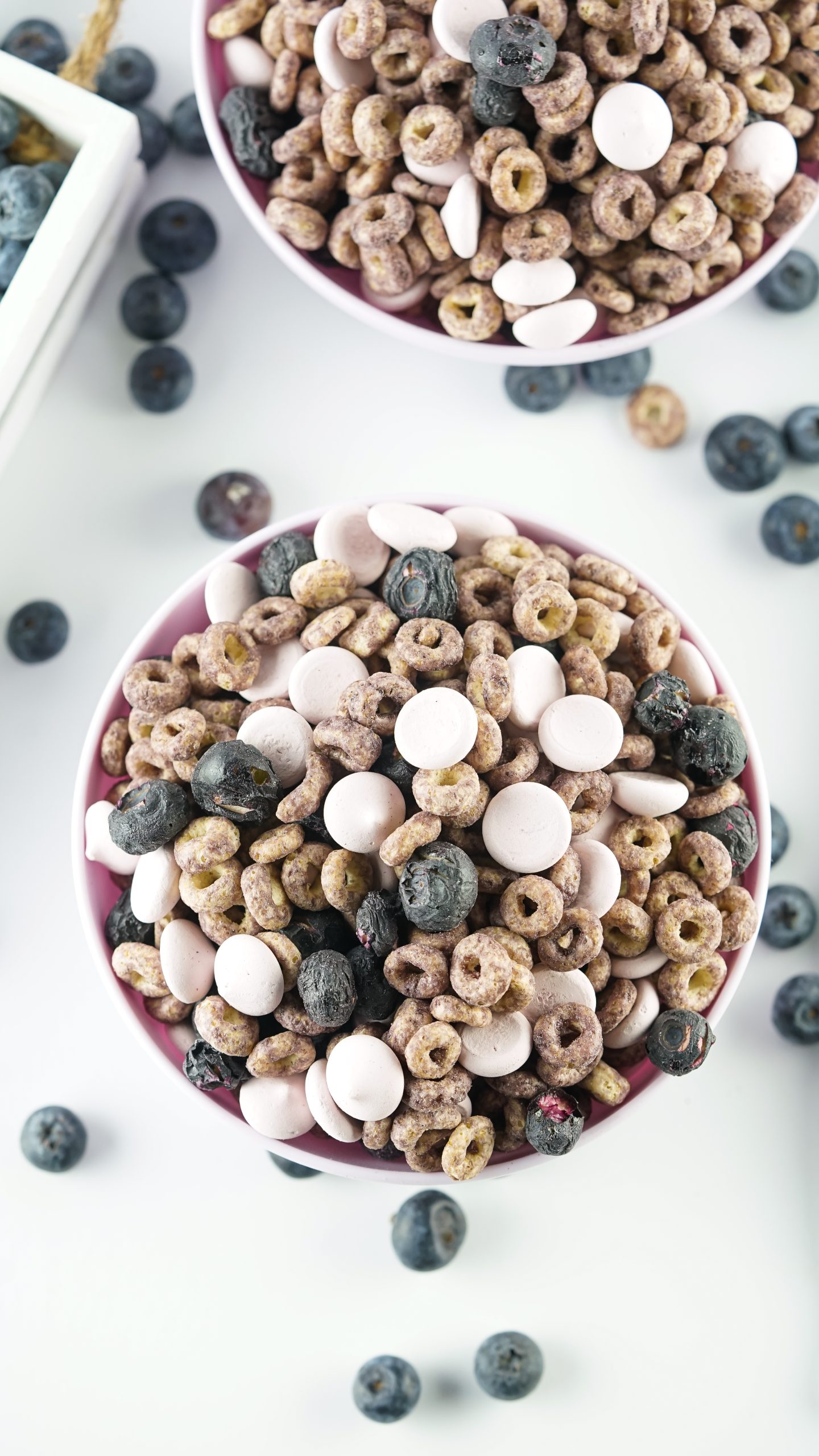baby snack mix in a bowl