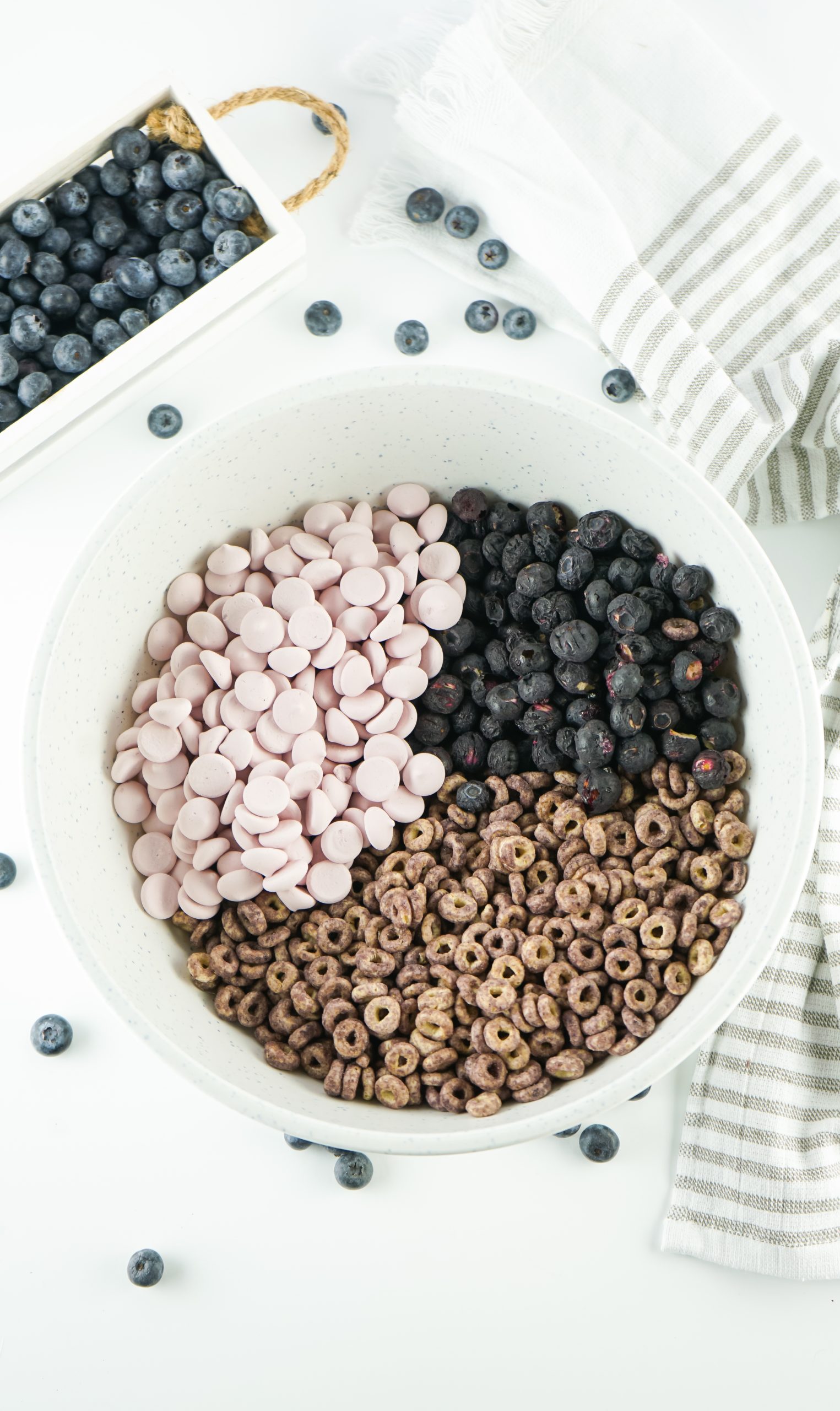 all of the ingredients in a bowl