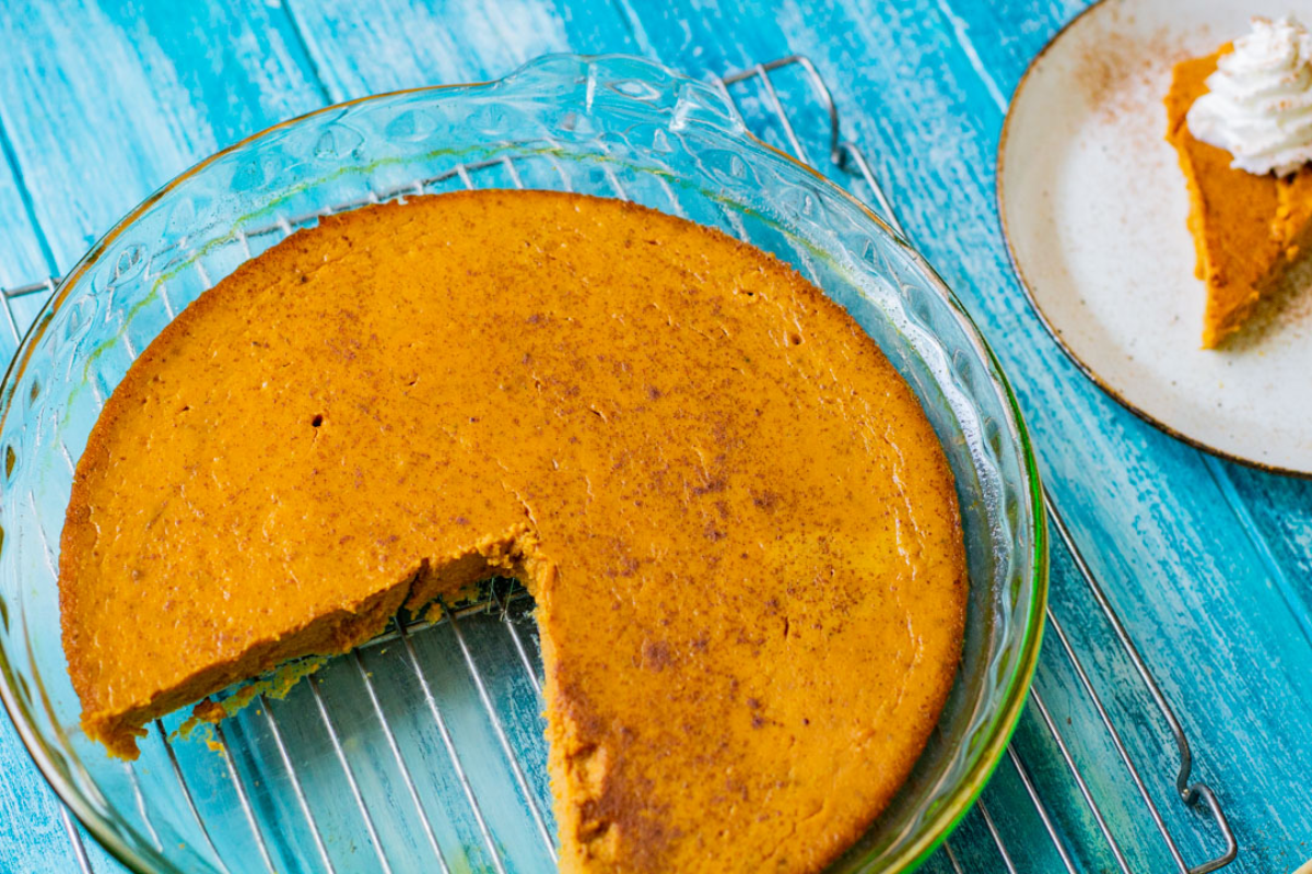 Crustless Pumpkin Pie