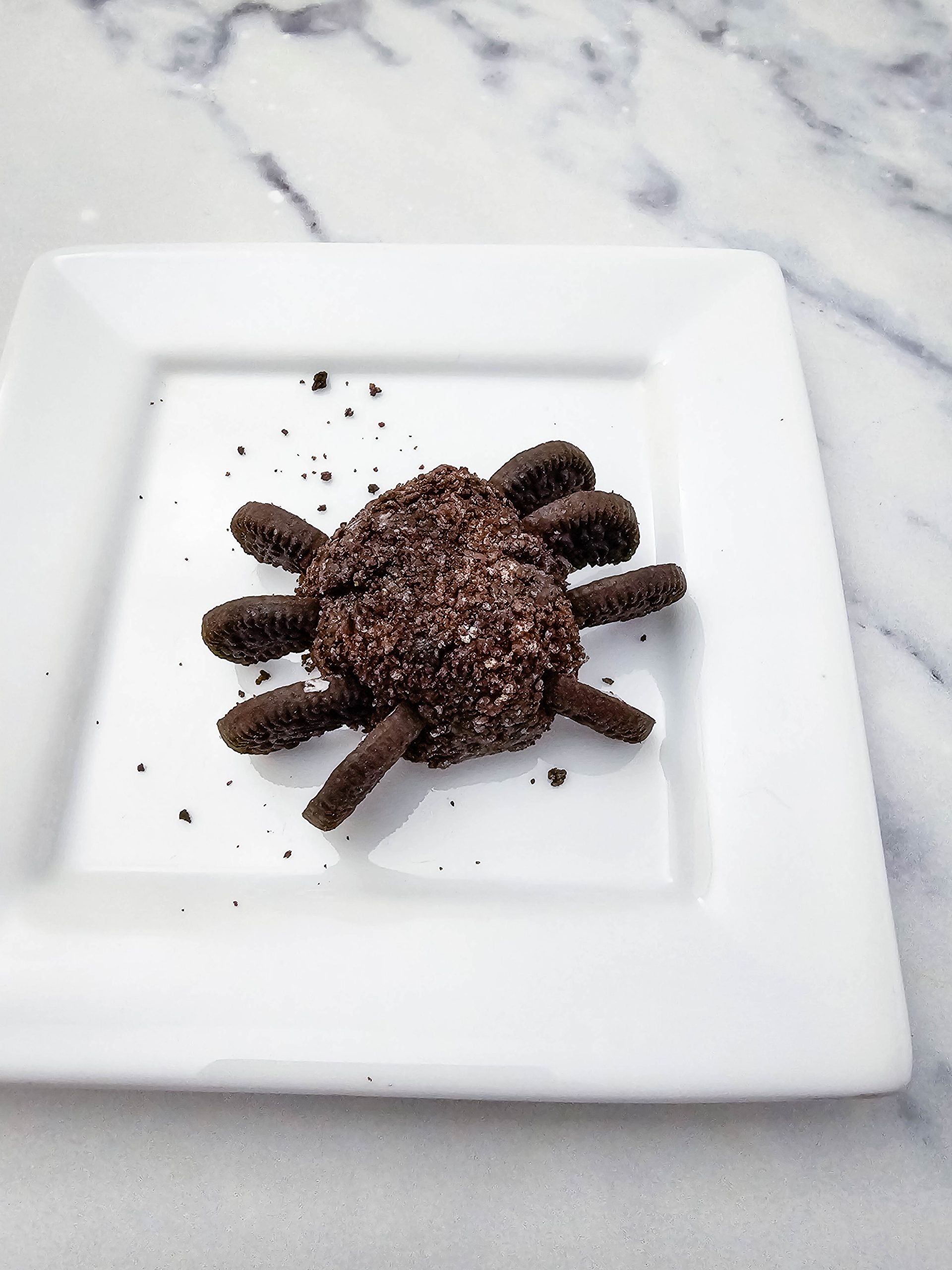 adding the legs to the balls