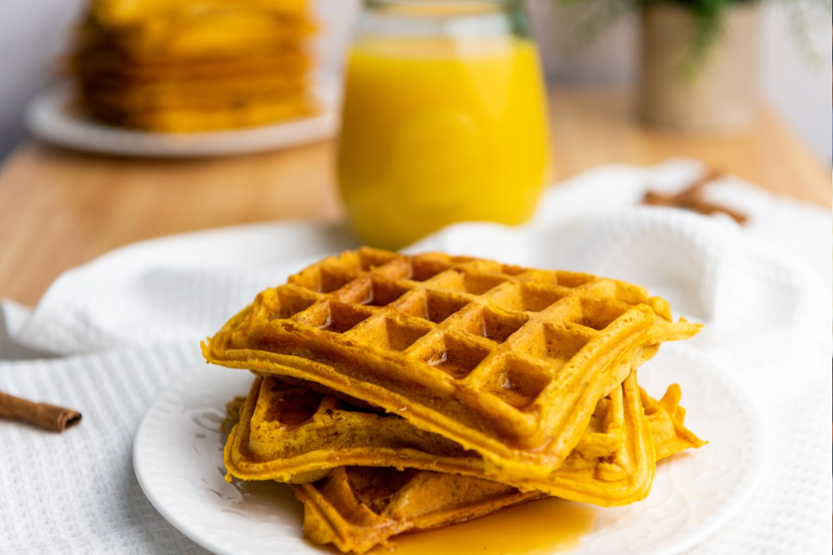 Pumpkin Spice Waffle
