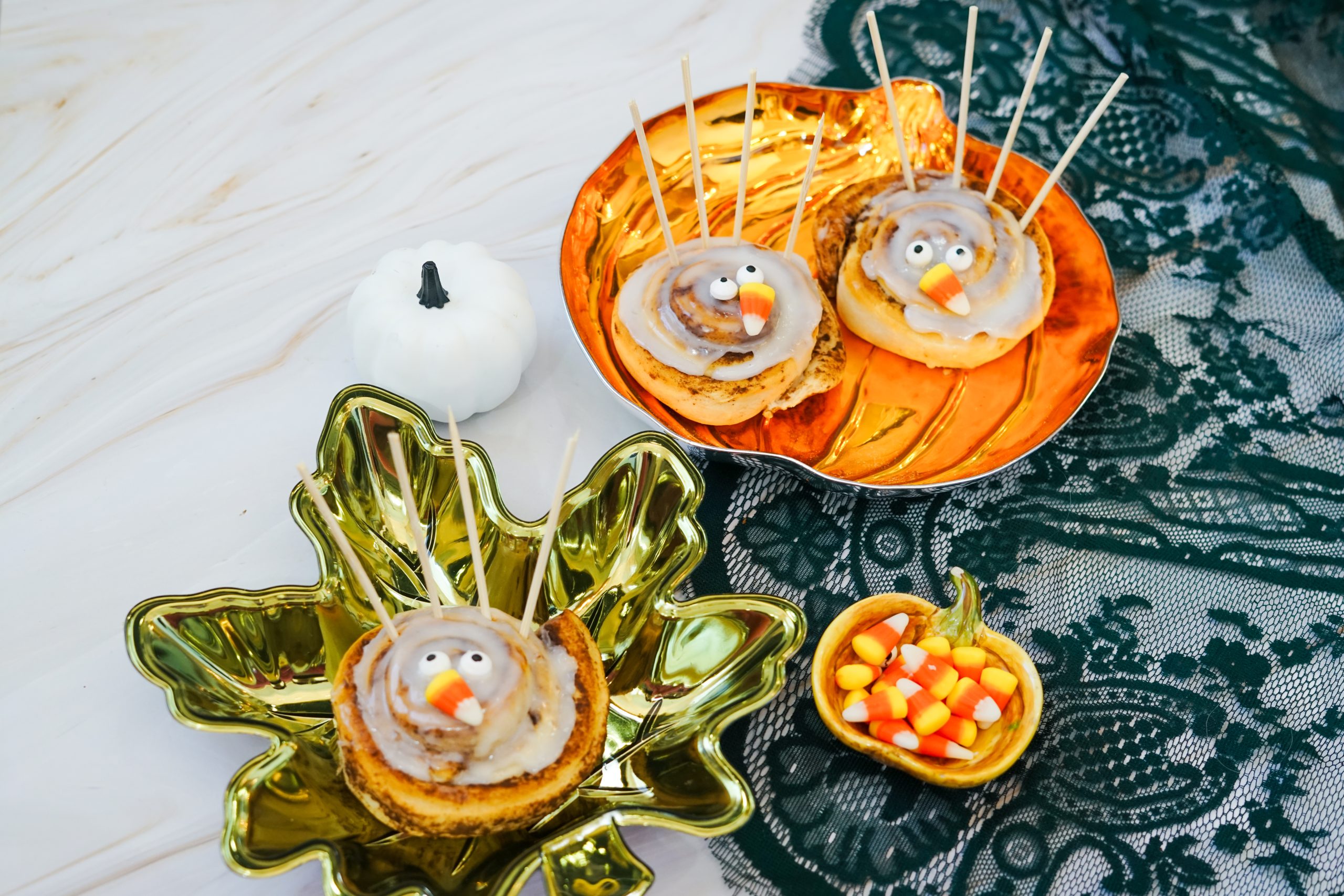 making the tail feathers