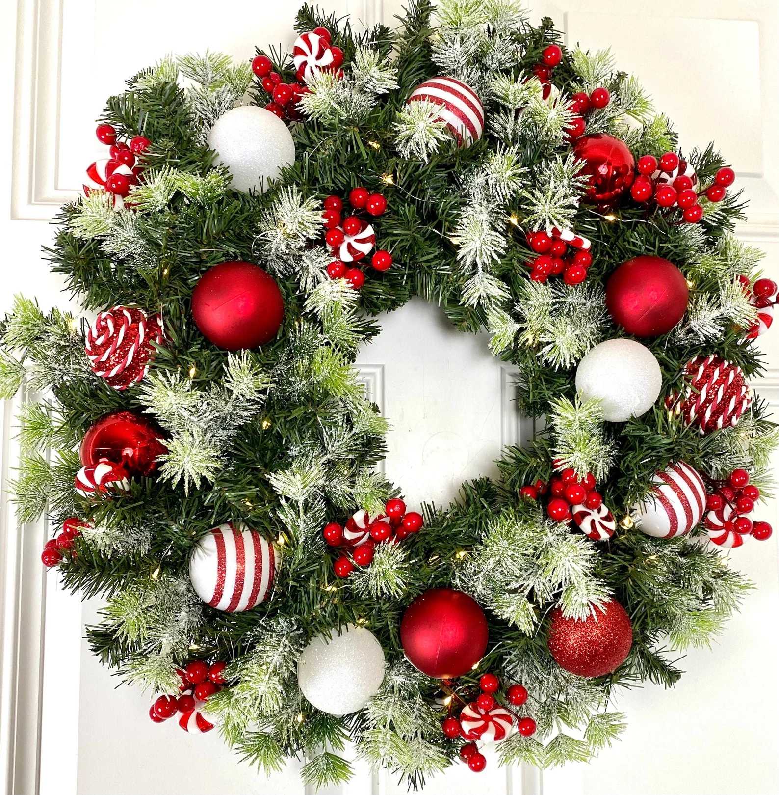 Christmas door wreath