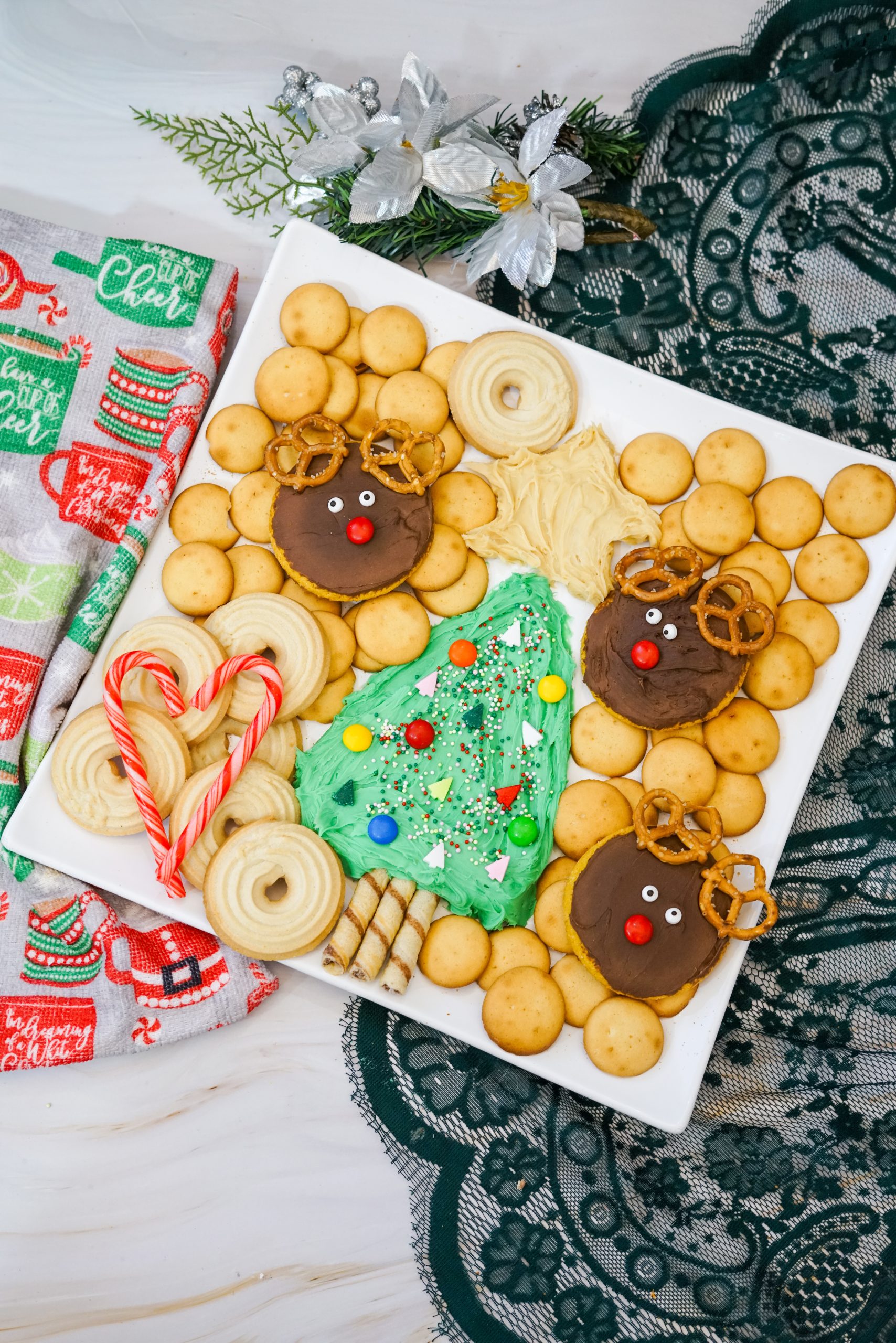 Christmas Tree Frosting Board