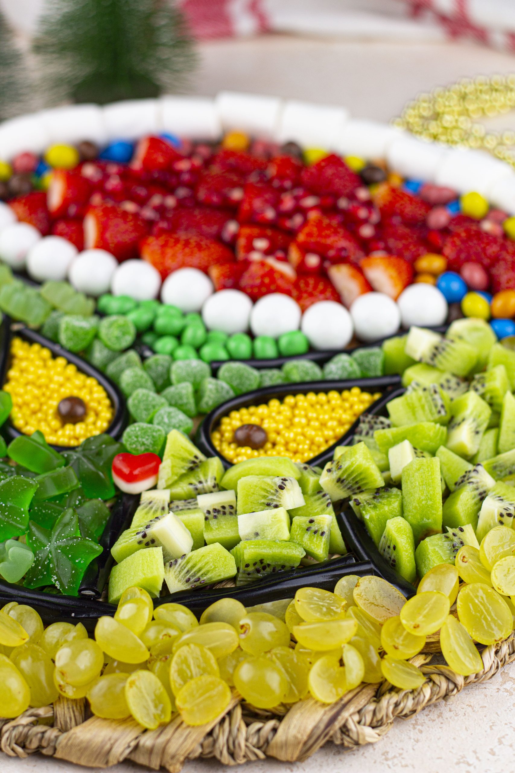 Grinch Charcuterie Board