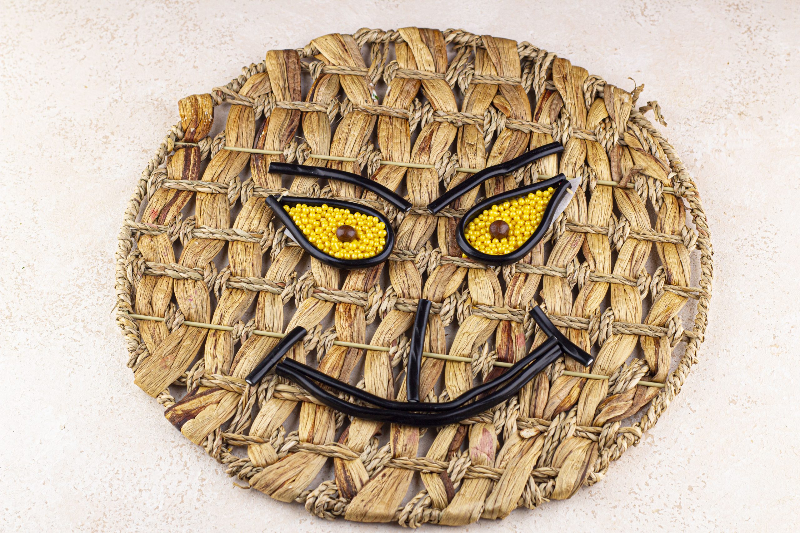 adding the eyes and face