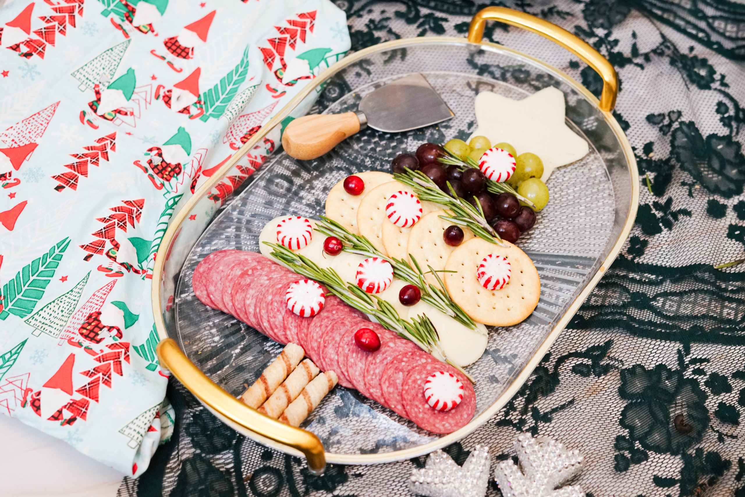 Tree Christmas charcuterie